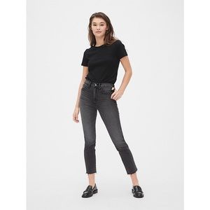Gap High Rise Cigarette jeans